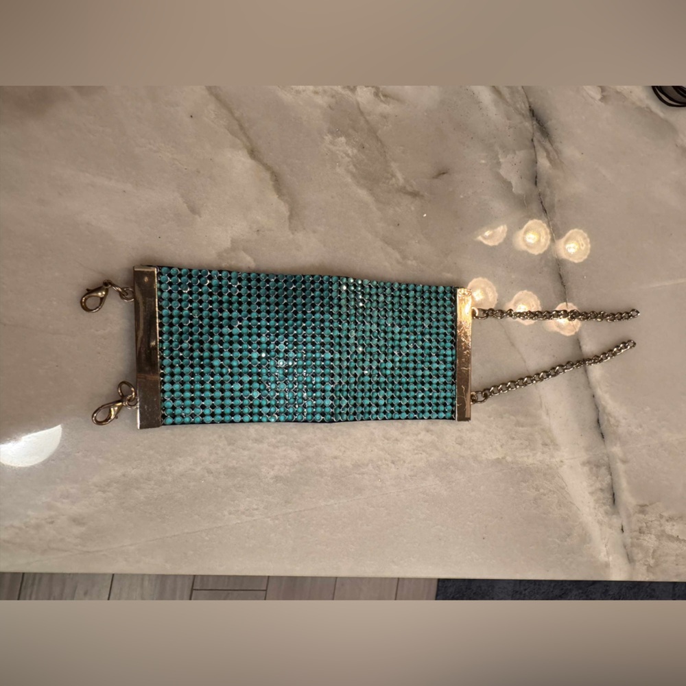 Double lobster claw Elegant Turquoise bracelet